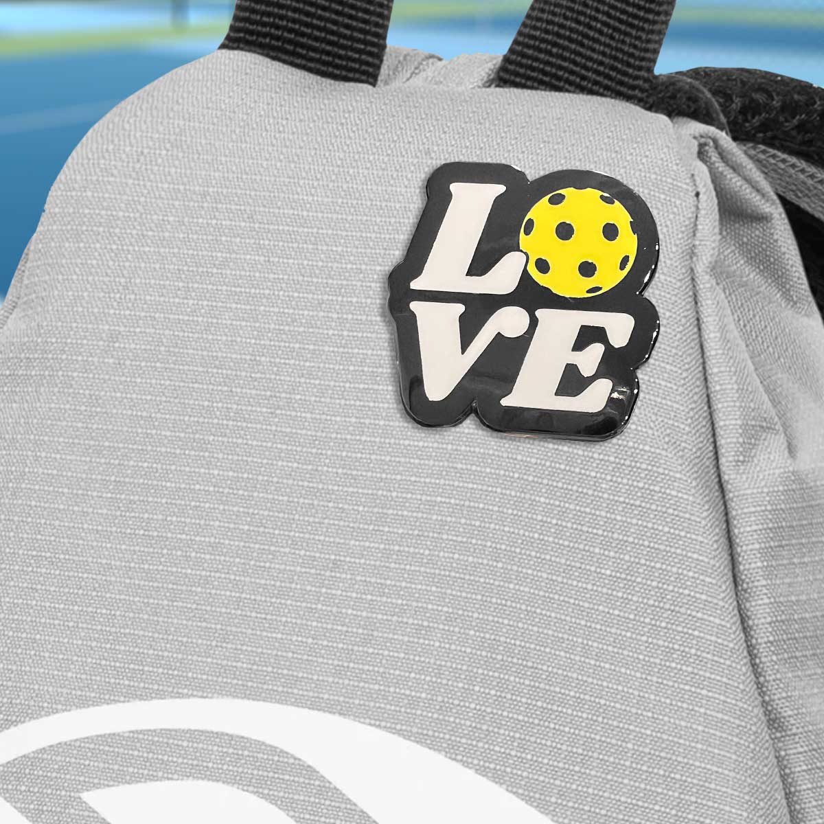 For the Love of Pickleball Pin