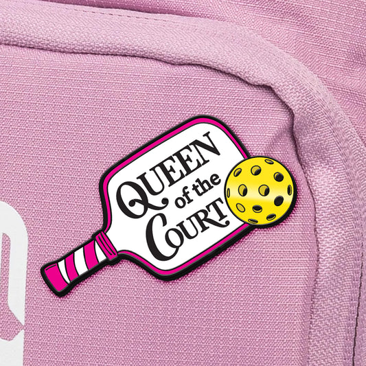 PREORDER Queen of the Court Pickleball Pin